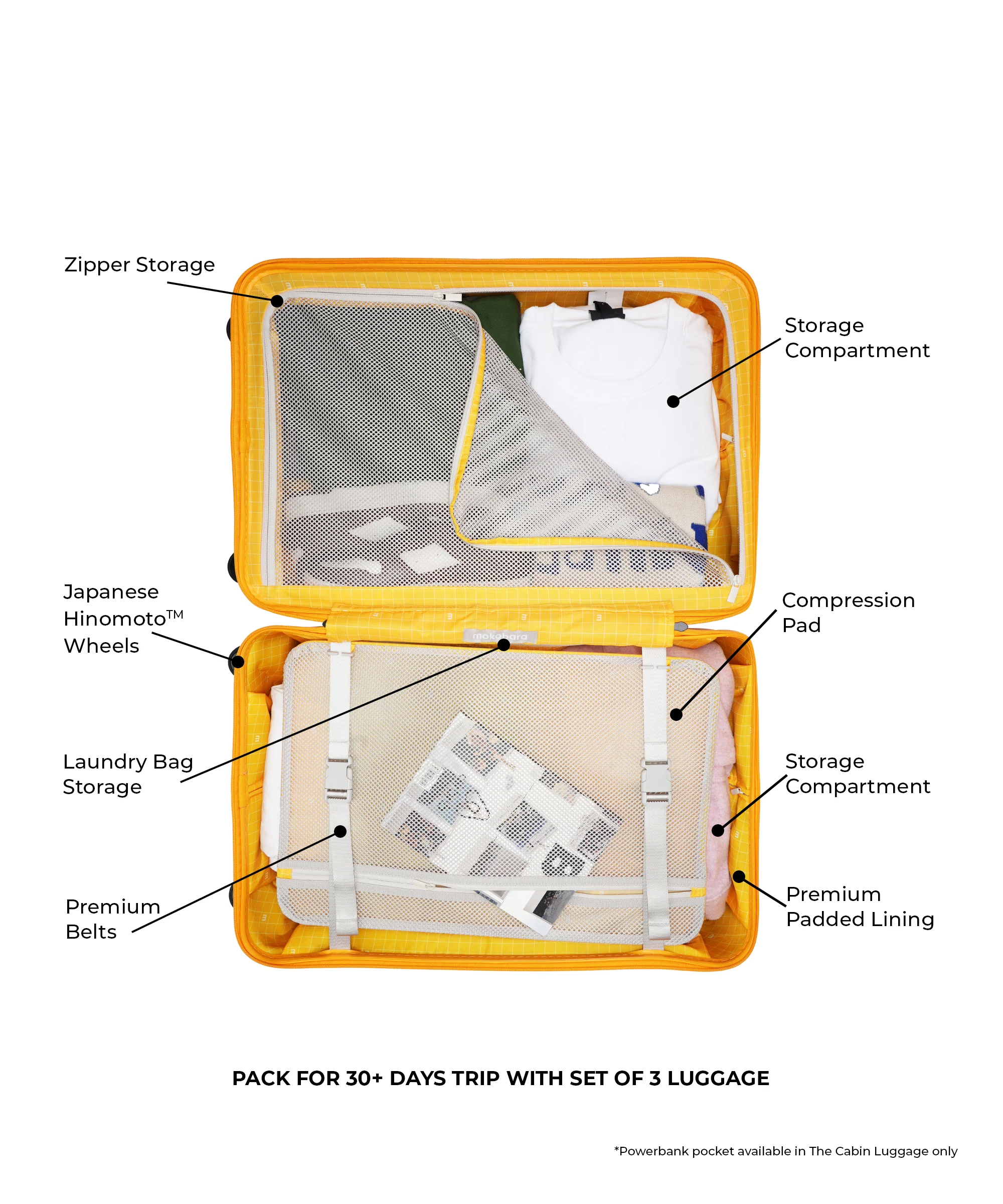 The Set of 3 Luggage - Image 135